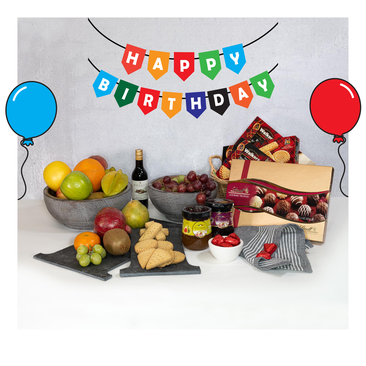 Birthday Fruit Arrangements