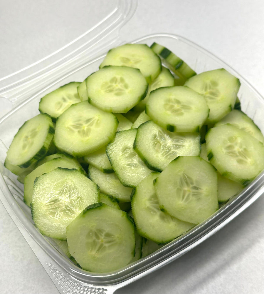 
                  
                    Load image into Gallery viewer, Long English Cucumber - Cut - Sm Container - The Orchard Fruit
                  
                