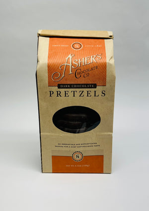 
                  
                    Load image into Gallery viewer, ASHER’S - PRETZELS ( Dark Chocolate ) - The Orchard Fruit
                  
                