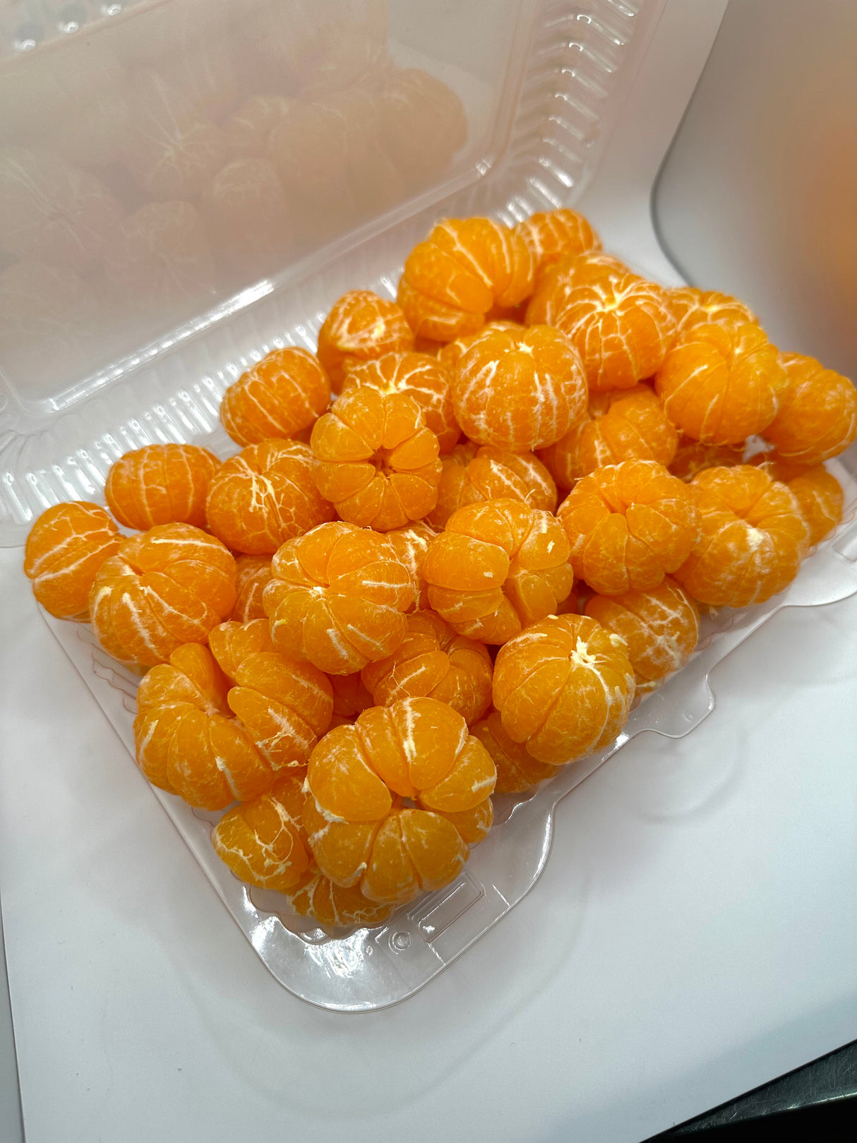 Peeled Popcorn Orange - Lg Cont. - The Orchard