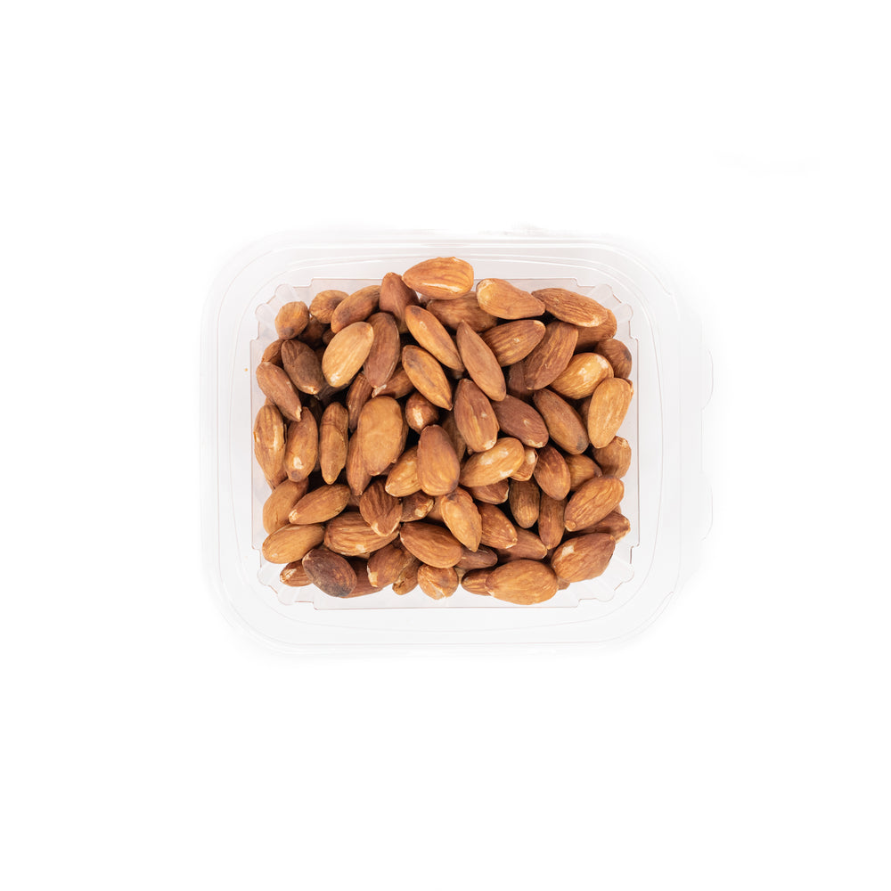 Roasted Almonds (Unsalted) - 1 LB - The Orchard Fruit