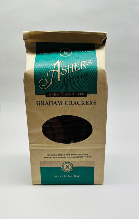 ASHER’S - GRAHAM CRACKERS ( Dark Chocolate ) - The Orchard