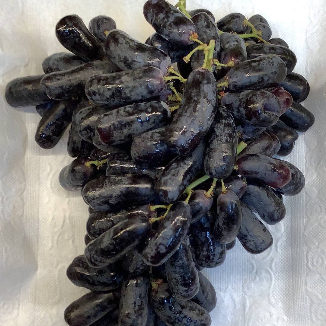 Black Finger Grapes - Lb - The Orchard
