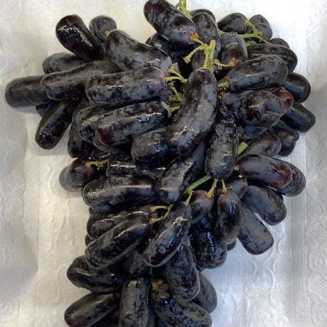 Black Finger Grapes - Lb - The Orchard
