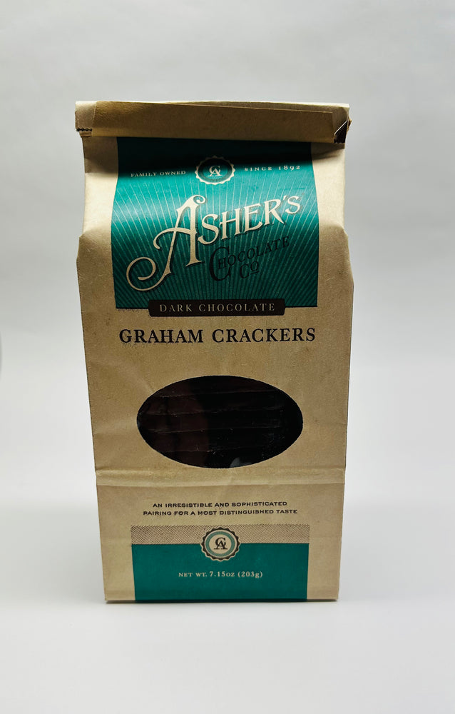 ASHER’S - GRAHAM CRACKERS ( Dark Chocolate ) - The Orchard Fruit
