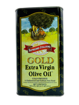 Supremo Italiano Extra Virgin Olive Oil (GOLD) - 101.4 Oz 3 L