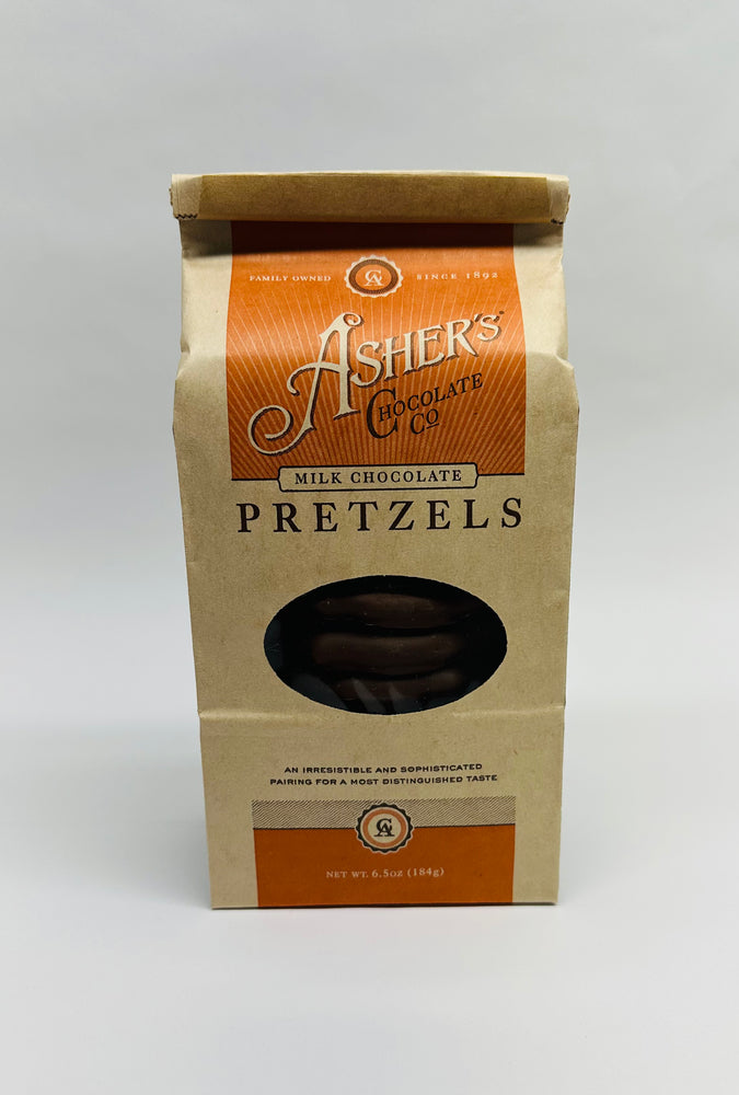 ASHER’S - PRETZELS ( Milk Chocolate ) - The Orchard Fruit