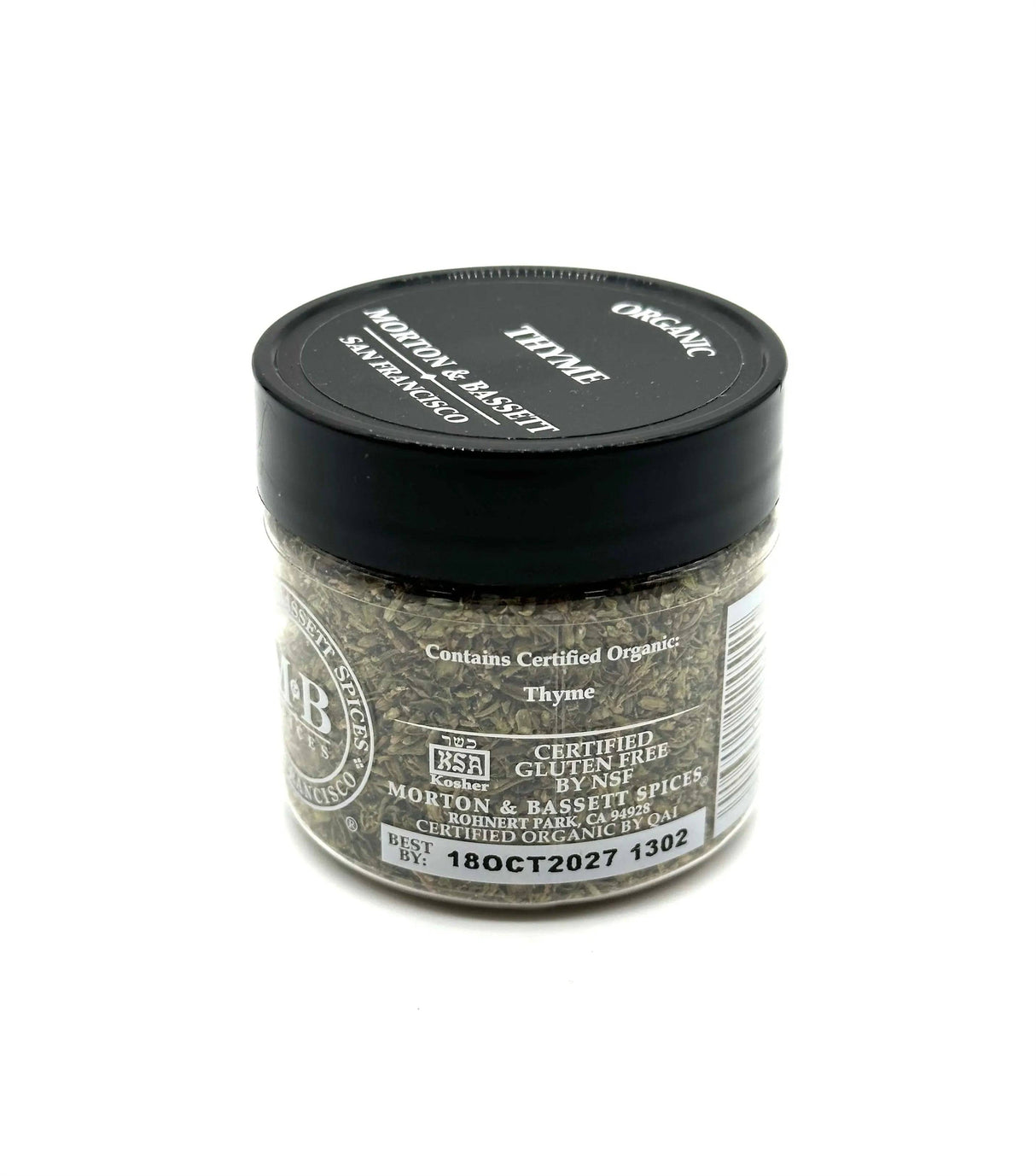 MORTON & BASSETT - ORGANIC THYME (0.3 oz) - The Orchard