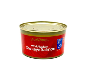 Vital Choice - wild Alaska Sockeye Salmon  7.5 oz (212g) - The Orchard