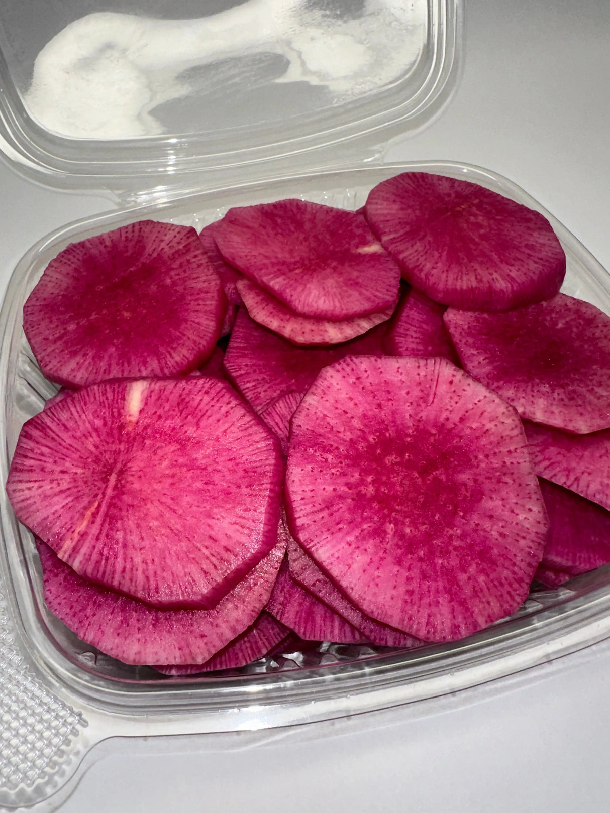 Watermelon radish cut circle - Small - The Orchard